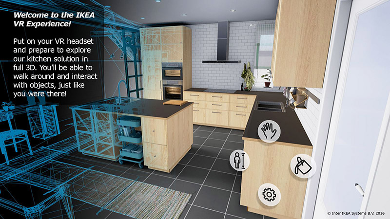 Ikea Brings Kitchen Design to Virtual Reality in New App