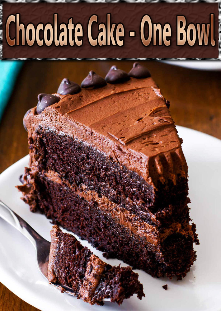 Chocolate Cake One Bowl