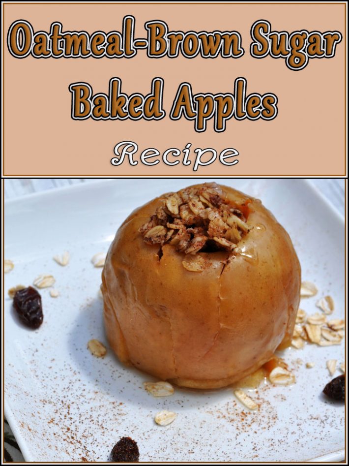 Oatmeal-Brown Sugar Baked Apples