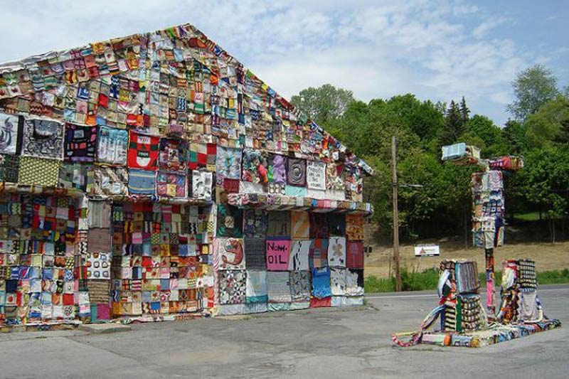 World Reclamation Art Project Gas Station