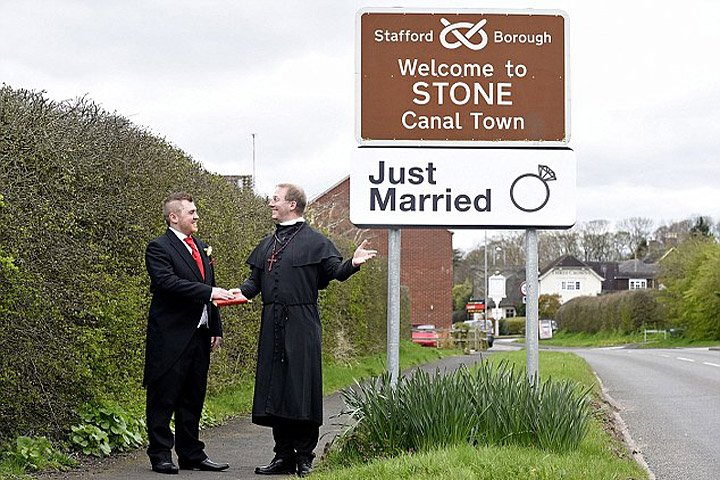 Staffordshire Man Married His Local Town