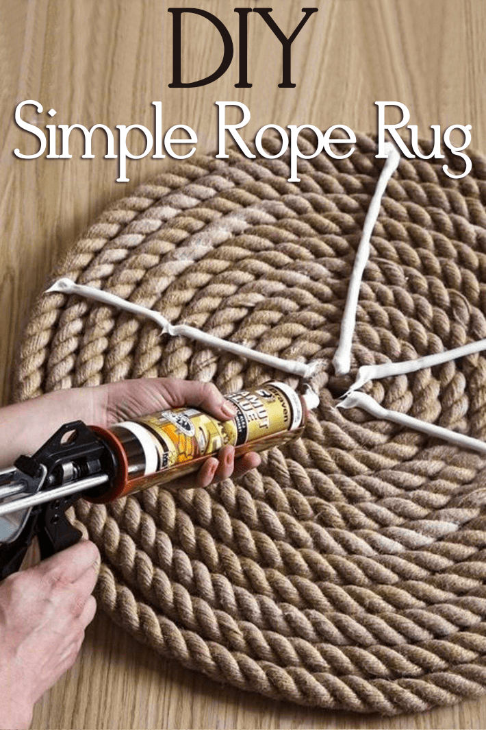 Quiet Corner Diy Simple Rope Rug Tutorial Quiet Corner