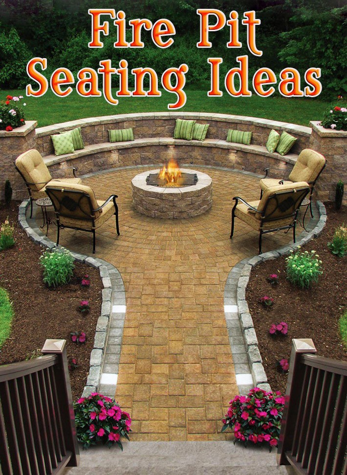 Outdoor Fire Pit Seating Ideas, Fire Pit Seating Ideas Diy