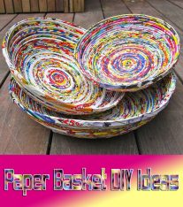 Paper Basket – DIY Ideas