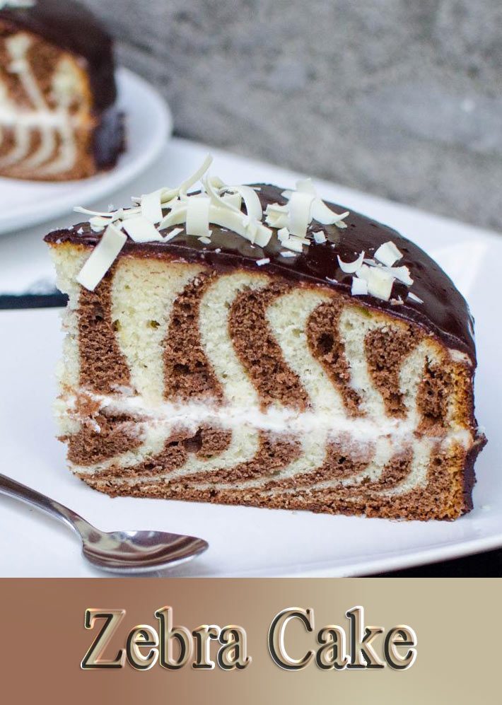 Zebra Cake – How To Make