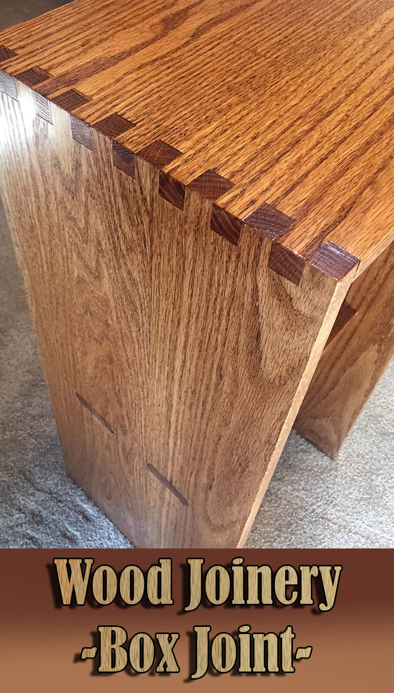 Wood Joinery – Box Joint