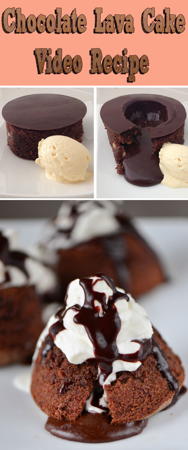 Chocolate Lava Cake - Video Recipe