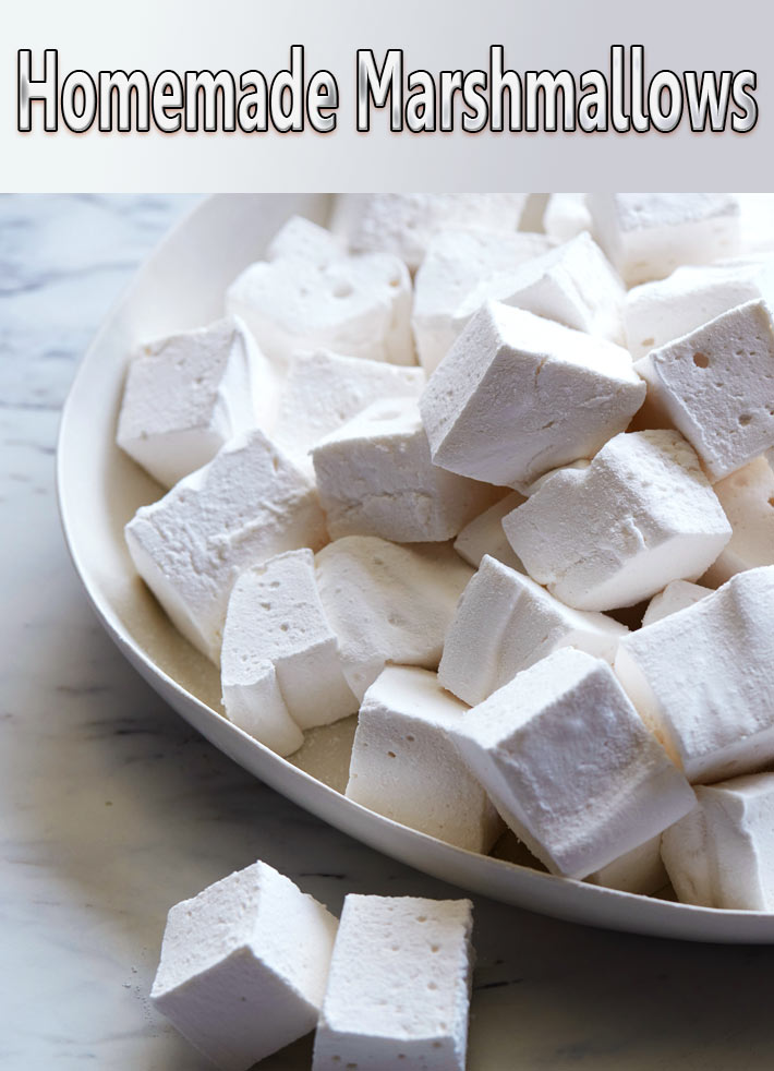 Homemade Marshmallows Video Recipe