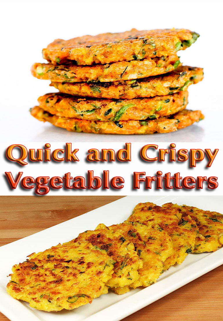 Quick and Crispy Vegetable Fritters