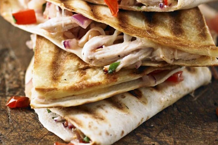 Quick and Easy Turkey Quesadillas