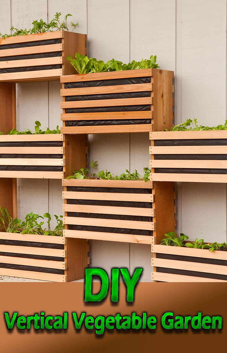 Craft Your Own Vertical Vegetable Garden