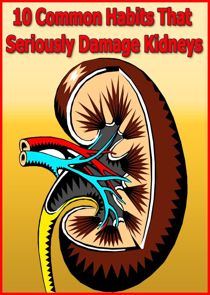 10 Common Habits That Seriously Damage Kidneys