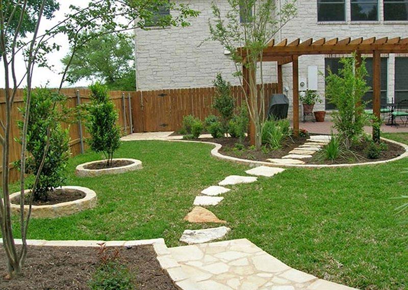 Quiet Corner:Small Yard Landscaping Design - Quiet Corner