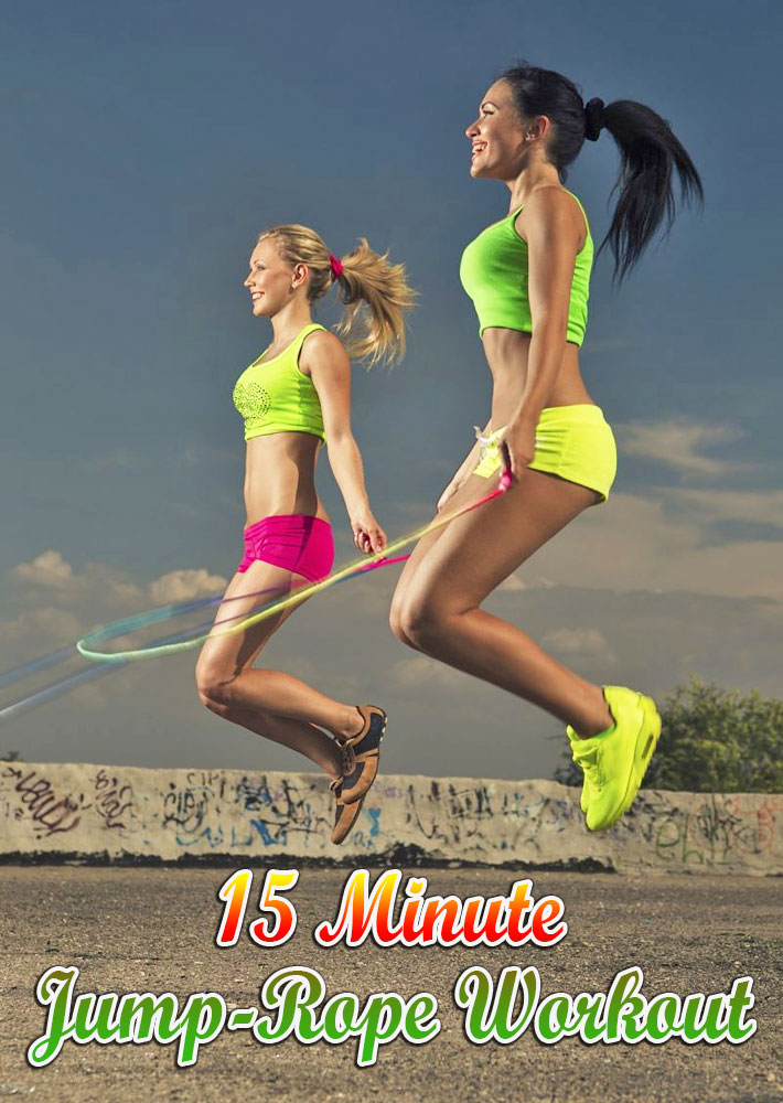 15 min jump online rope