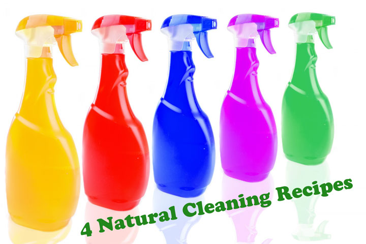 4 Natural Cleaning Recipes