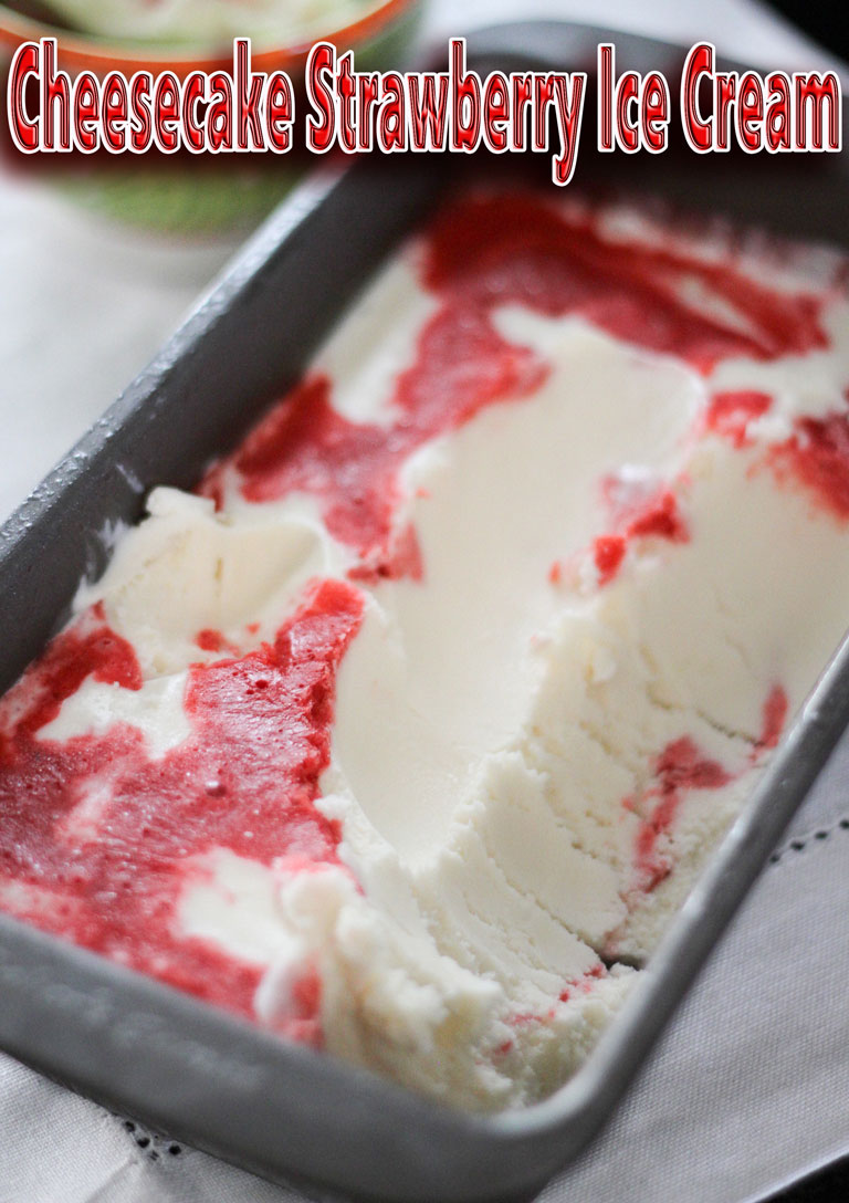 Cheesecake Strawberry Ice Cream