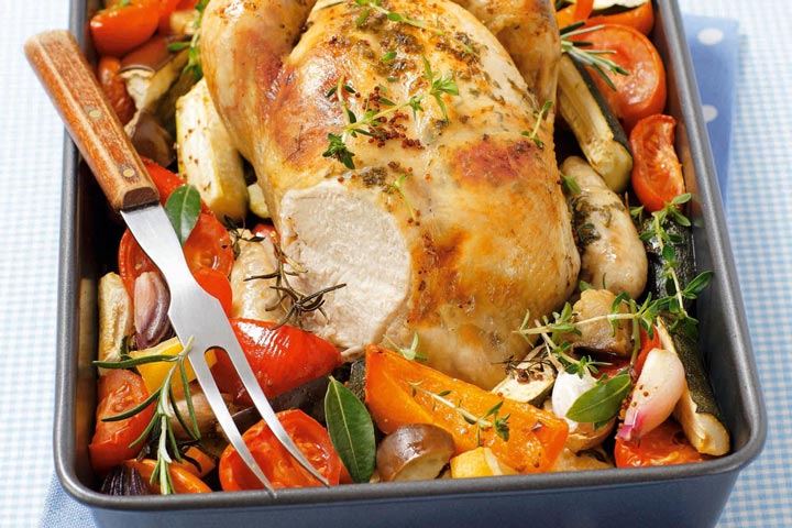Easy Roast Chicken and Vegetables