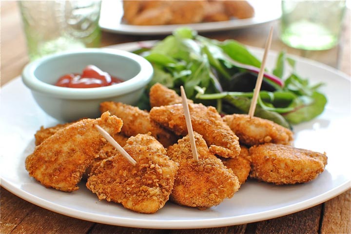 Healthy Baked Chicken Nuggets Recipe