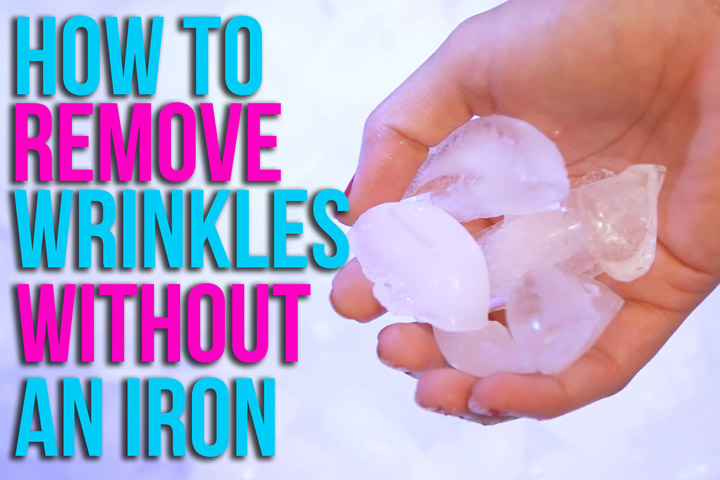 Remove Wrinkles from Clothes Without an Iron