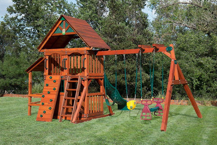 DIY – Backyard Wooden Swing Set