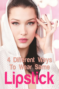 4 Different Ways To Wear Same Lipstick