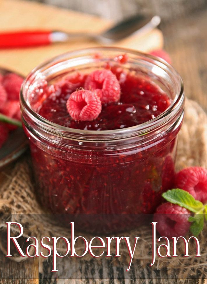 Quiet Corner:Raspberry Jam Recipe - Quiet Corner