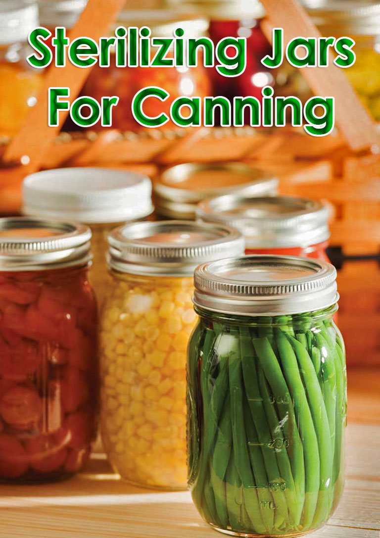 How To Sterilize Jars For Canning