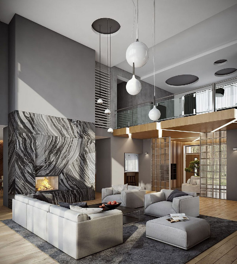 Ultra-Modern Moscow Home Visualized by Buro 108