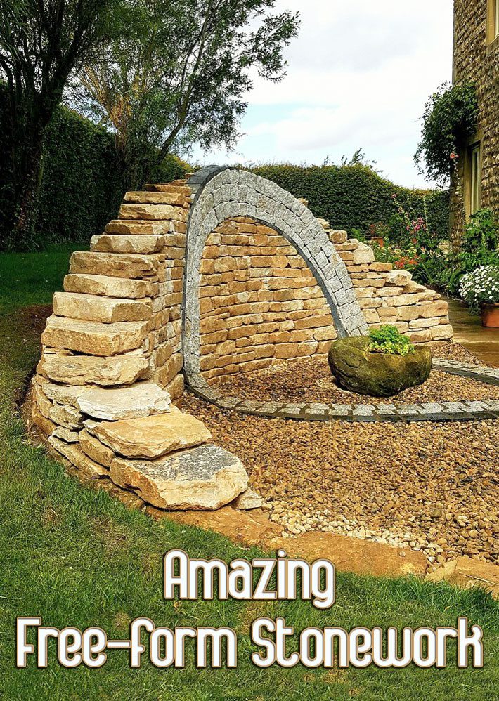 Amazing Free-form Stonework Breaks the Mold