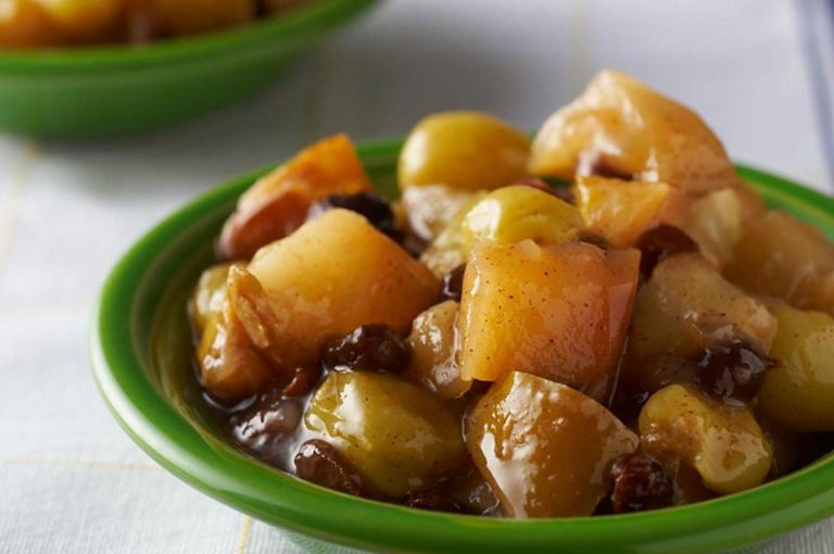 Baked Autumn Fruit Compote Recipe