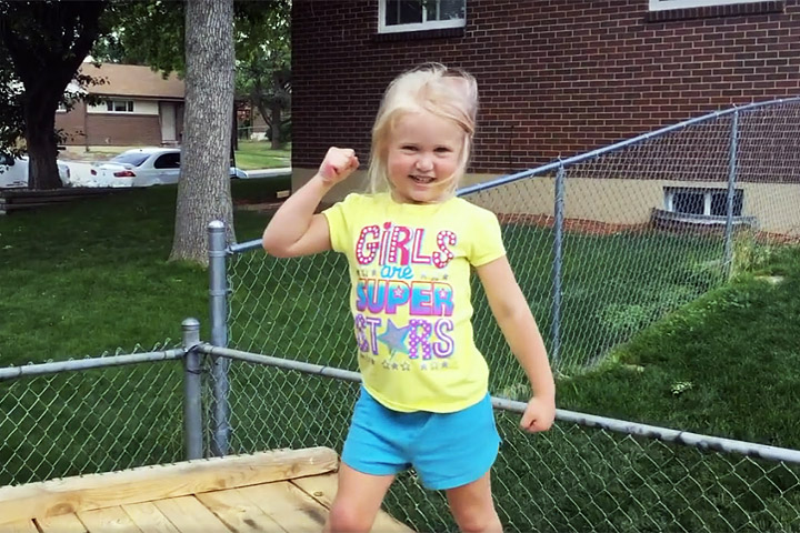 Dad Builds ‘American Ninja Warrior’ Course for 5-Year-Old Daughter