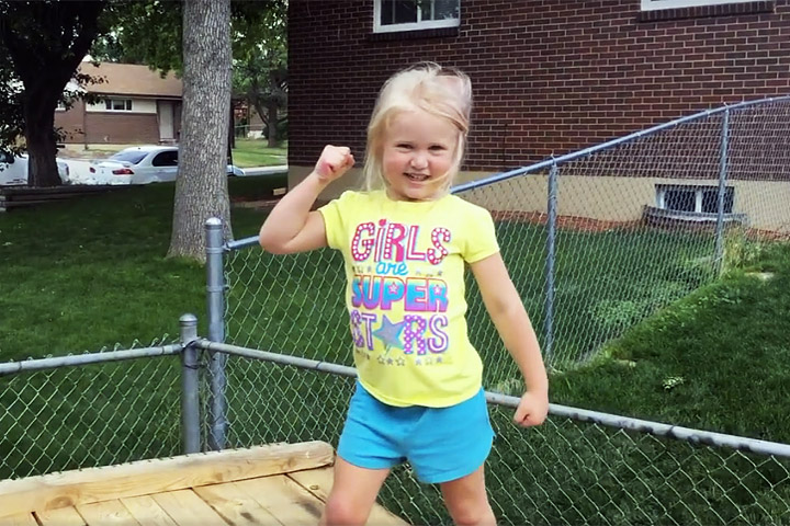 Dad Builds 'American Ninja Warrior' Course for 5-Year-Old Daughter