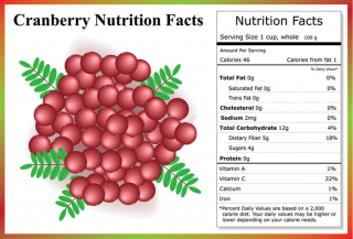 Cranberries Nutrition Facts And Health Benefits