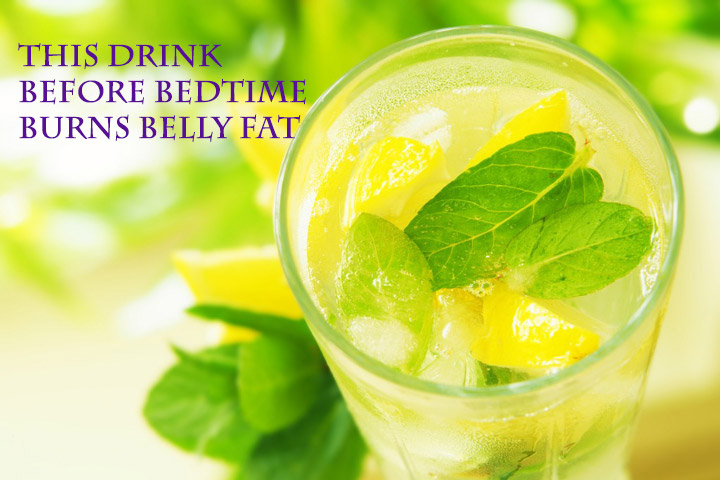 This Drink Before Bedtime Burns Belly Fat