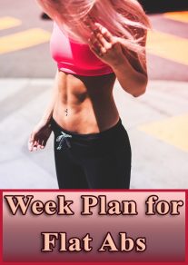 Week Plan for Flat Abs