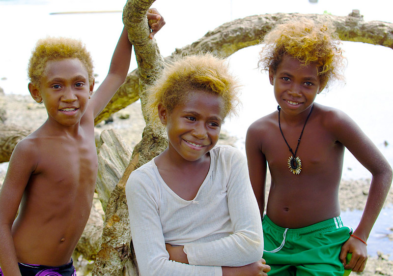 Blond Hair in Pacific Tribes - wide 4