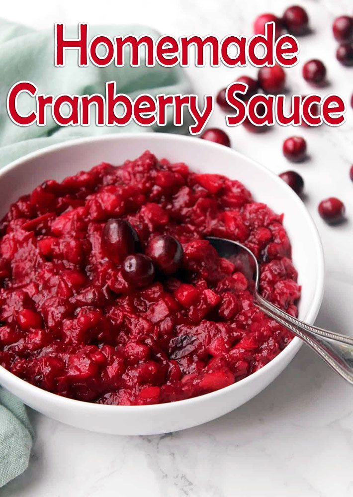 Homemade Cranberry Sauce Recipe