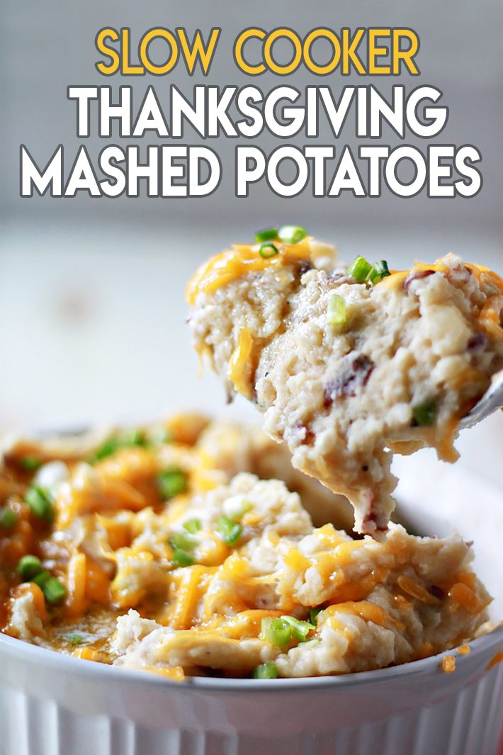 Slow Cooker Thanksgiving Mashed Potatoes