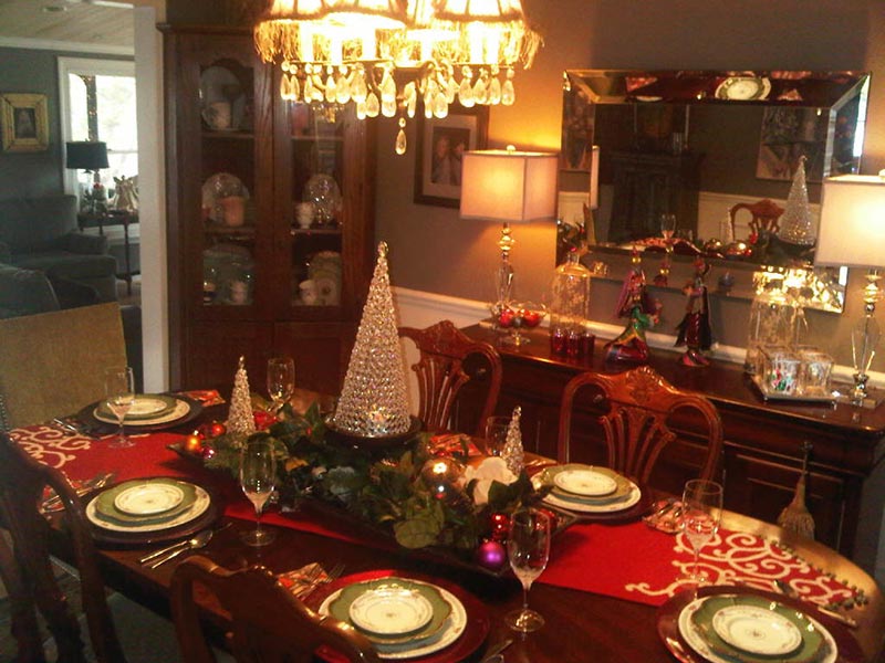 Quiet Corner:Ideas for Christmas Table Decorations - Quiet Corner