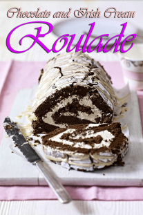 Chocolate and Irish Cream Roulade - Video Recipe