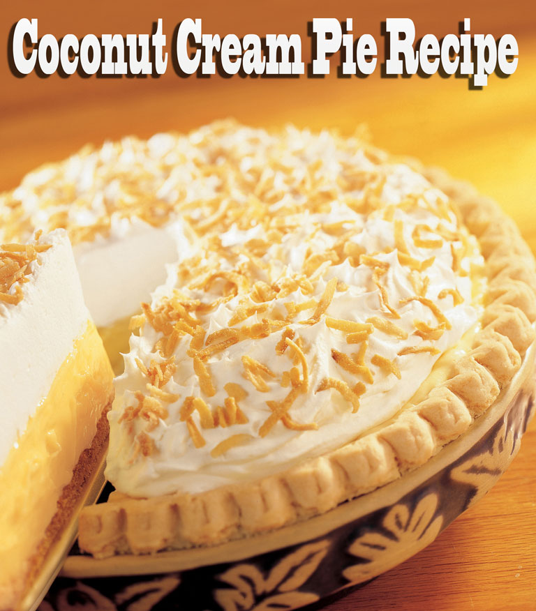 Coconut Cream Pie Recipe