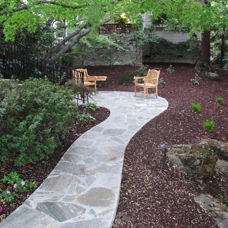 Garden Walkways Tips and Ideas - Quiet Corner