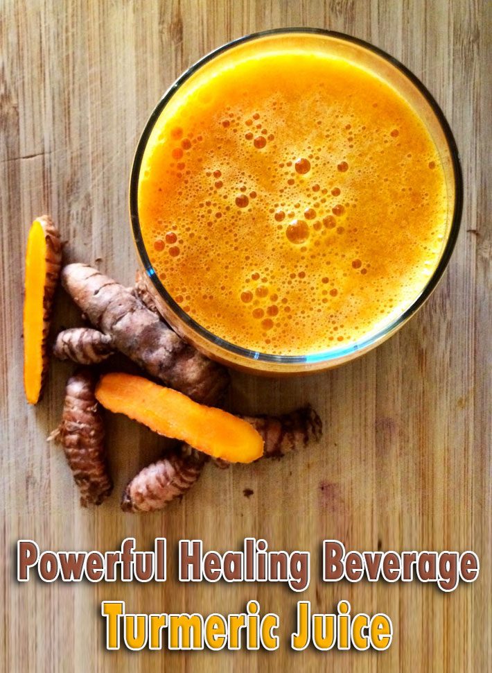A Powerful Healing Beverage Turmeric Juice