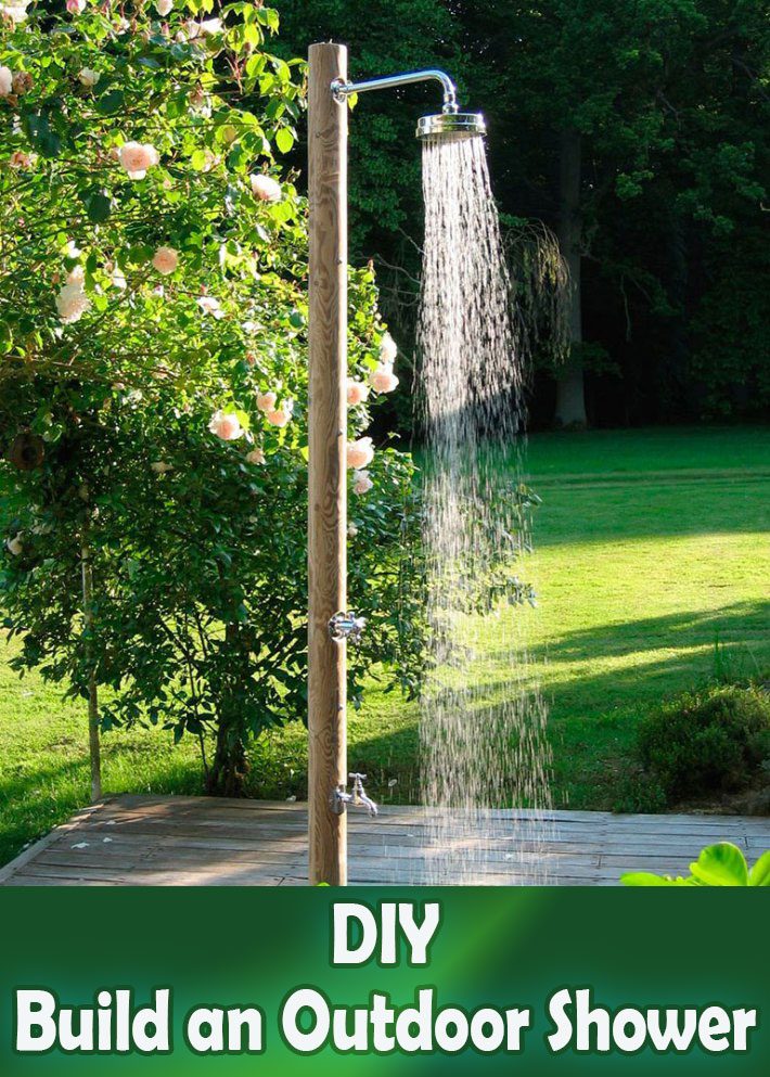 DIY – How to Build an Outdoor Shower