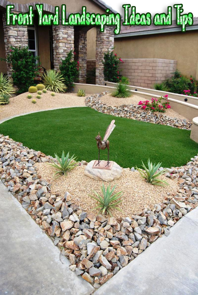 Front Yard Landscaping Ideas and Tips. A pleasant view from the street gives a sense of individual pride and accomplishment. And it adds greatly to your property's value by setting the yard apart and making it beautiful... #FrontYard #Landscaping