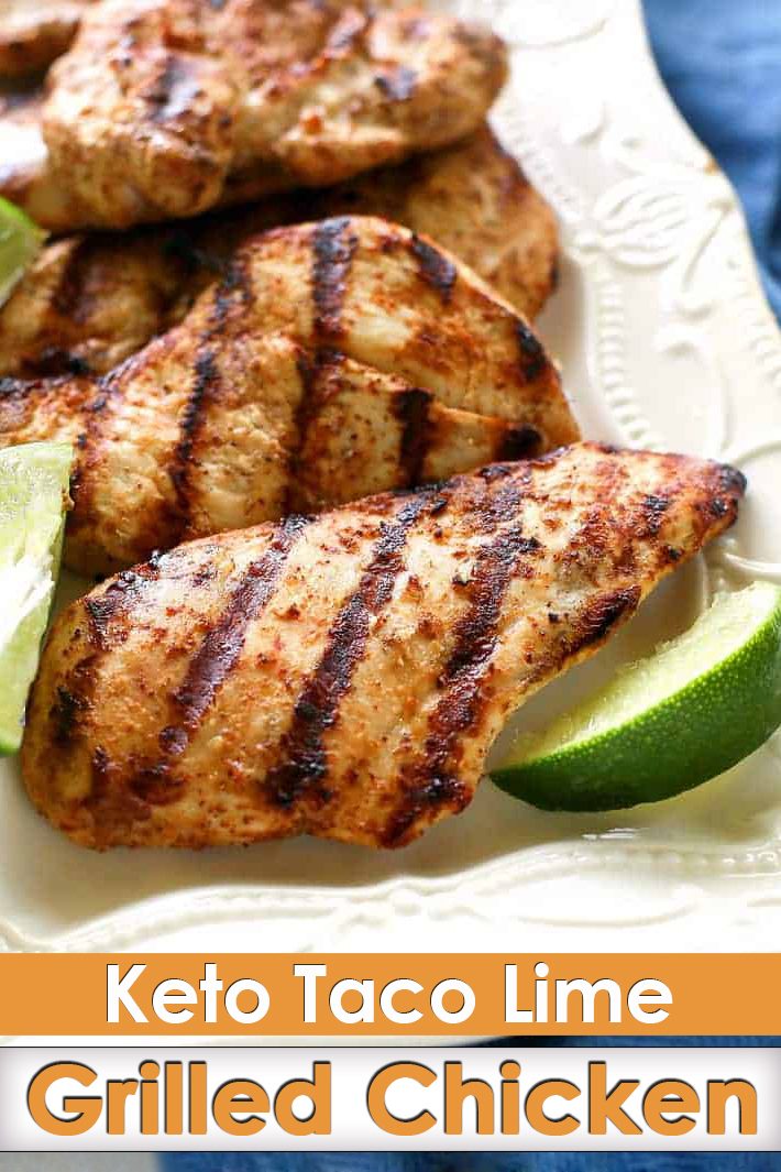 Keto Lime Grilled Chicken