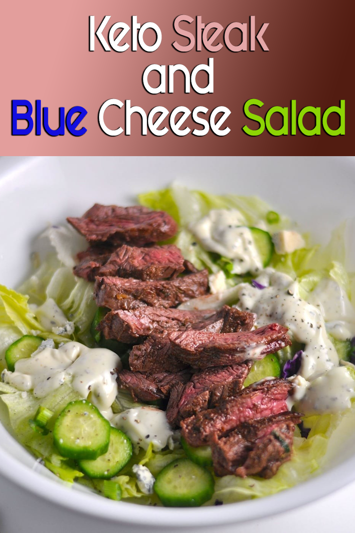 Keto Steak and Blue Cheese Salad