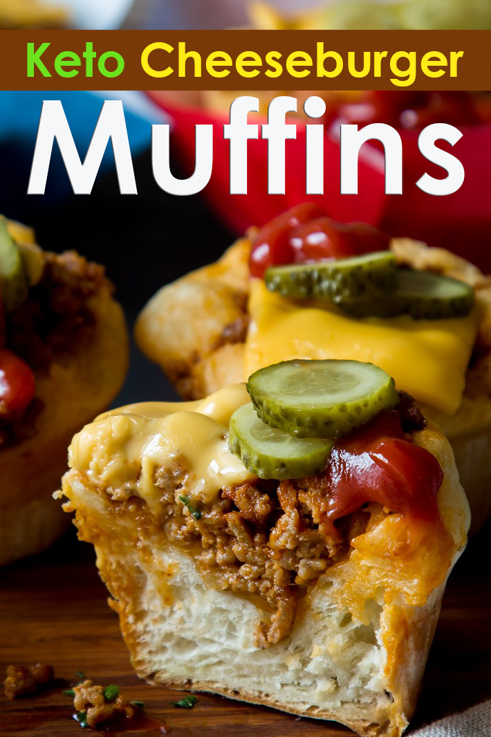 Keto Cheeseburger Muffins