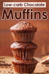 Low-carb Chocolate Muffins