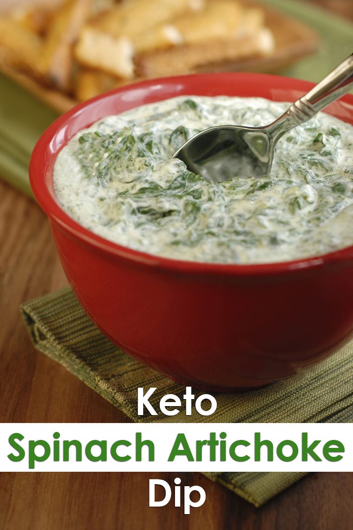 Keto Spinach Artichoke Dip